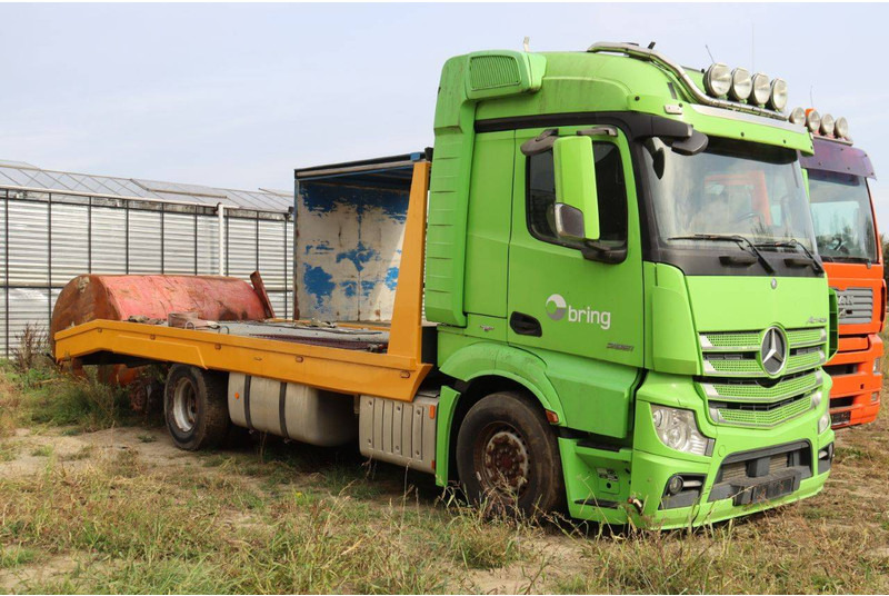 Mercedes-Benz Actros 2551 - Truk flatbed: gambar 4 Mercedes-Benz Actros 2551 - Truk flatbed: gambar 4
