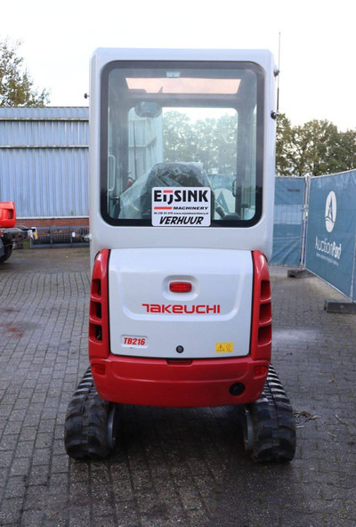 Takeuchi TB216 - Ekskavator perayap: gambar 4 Takeuchi TB216 - Ekskavator perayap: gambar 4