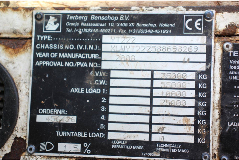 Traktor terminal Terberg YT222: gambar 18