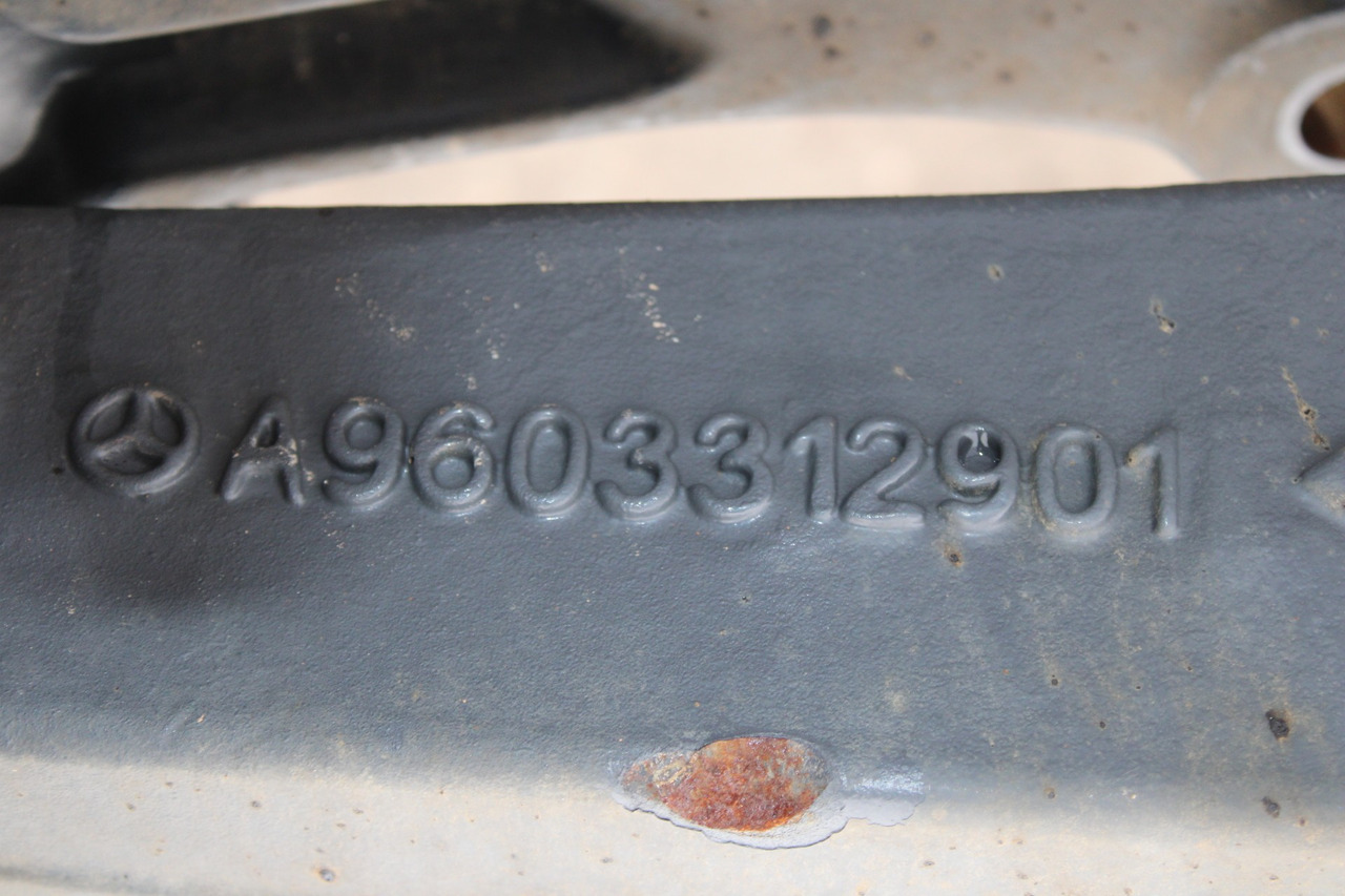 AXA FATA F-8,0-C22,5 MERCEDES AROCS A9603312901, X311003423, 066502365 - As roda depan untuk Truk: gambar 2 AXA FATA F-8,0-C22,5 MERCEDES AROCS A9603312901, X311003423, 066502365 - As roda depan untuk Truk: gambar 2