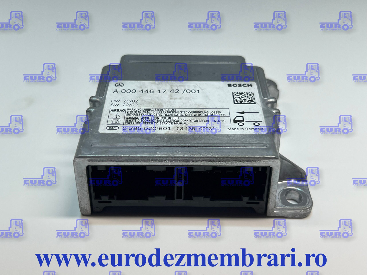 CALCULATOR AIRBAG MERCEDES ACTROS MP4 MP5 A0004461742 - ECU untuk Truk: gambar 1 CALCULATOR AIRBAG MERCEDES ACTROS MP4 MP5 A0004461742 - ECU untuk Truk: gambar 1