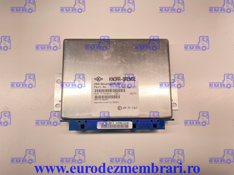CALCULATOR EBS FORD MH3T19180253, 0486106137 - ECU untuk Truk: gambar 1 CALCULATOR EBS FORD MH3T19180253, 0486106137 - ECU untuk Truk: gambar 1