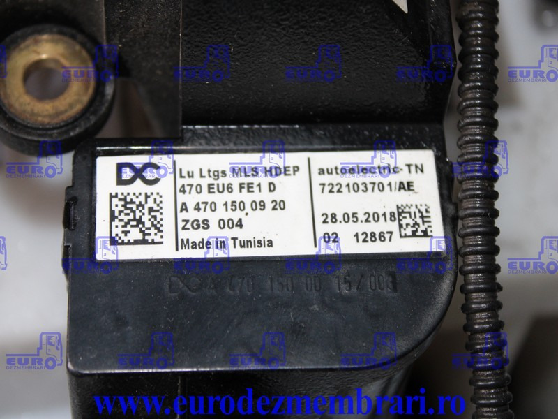 INSTALATIE ELECTRICA MOTOR MERCEDES ACTROS MP4 OM470LA A4701500920 - Sistem listrik untuk Truk: gambar 2 INSTALATIE ELECTRICA MOTOR MERCEDES ACTROS MP4 OM470LA A4701500920 - Sistem listrik untuk Truk: gambar 2