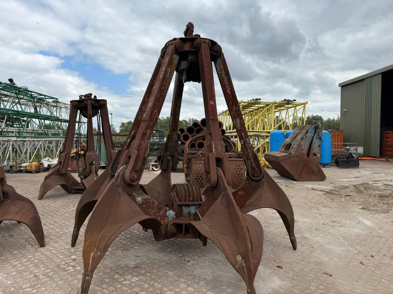 Orange peel grab Mechanical Poly grab - Grapple untuk Peralatan konstruksi: gambar 1 Orange peel grab Mechanical Poly grab - Grapple untuk Peralatan konstruksi: gambar 1