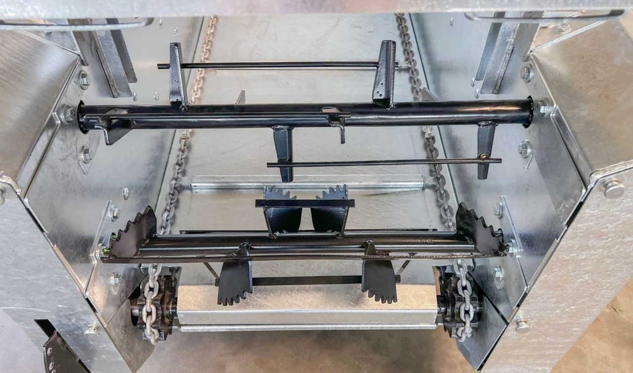 Penyebar kotoran baru Cynkomet Rozrzutnik obornika 800 kg / Miststreuer Mini / SPREADER N-200: gambar 6