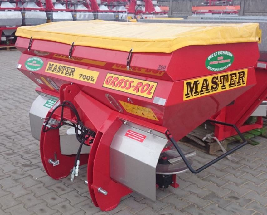 Grass-Rol Rozsiewacz dwutarczowy MASTER 1600 L / Fertilizer spreader / Düngerstreuer / Разбрасыватель удобрений - Penyebar pupuk: gambar 3 Grass-Rol Rozsiewacz dwutarczowy MASTER 1600 L / Fertilizer spreader / Düngerstreuer / Разбрасыватель удобрений - Penyebar pupuk: gambar 3