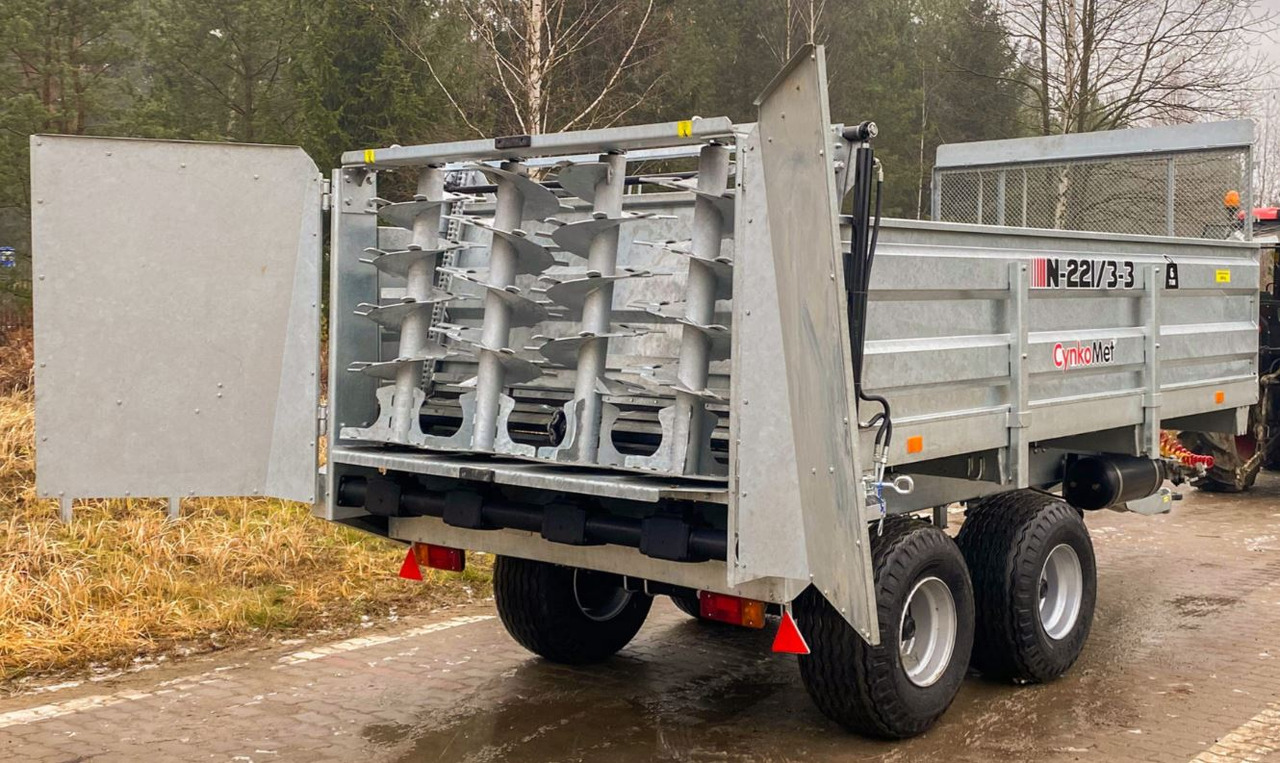 Rozrzutnik 6 T / MANURE SPREADER / MISTSTREUER / Распределитель 6 T - Penyebar kotoran: gambar 4 Rozrzutnik 6 T / MANURE SPREADER / MISTSTREUER / Распределитель 6 T - Penyebar kotoran: gambar 4