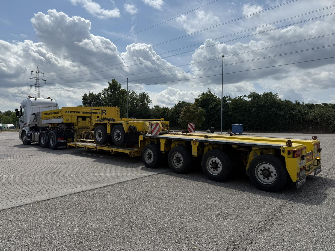 Goldhofer STHP-XLE 2+4 (6) | Baggerbrücke - Tiefbett - Semi-trailer low bed: gambar 4 Goldhofer STHP-XLE 2+4 (6) | Baggerbrücke - Tiefbett - Semi-trailer low bed: gambar 4