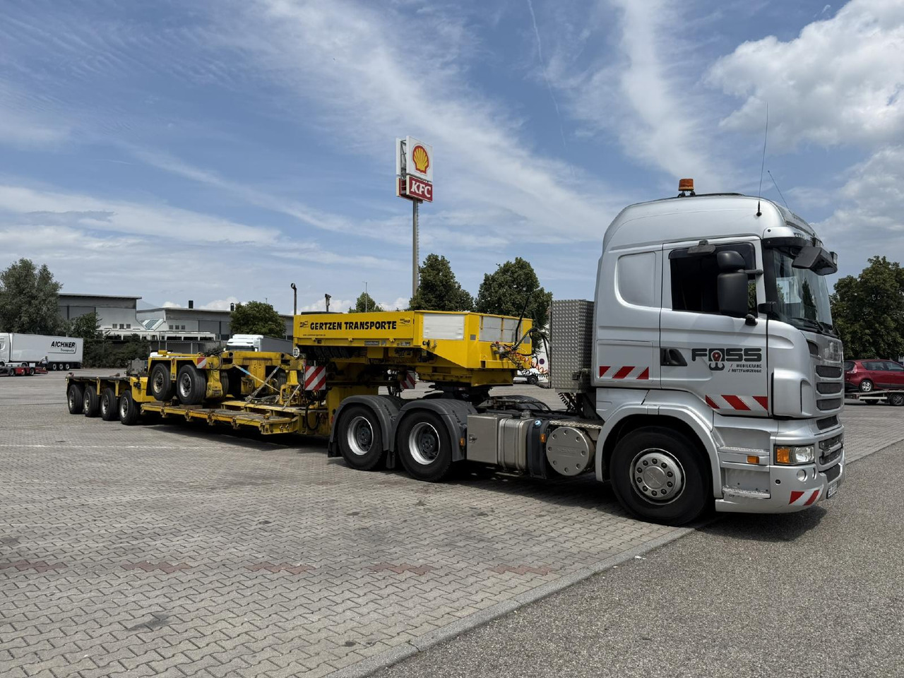 Goldhofer STHP-XLE 2+4 (6) | Baggerbrücke - Tiefbett - Semi-trailer low bed: gambar 2 Goldhofer STHP-XLE 2+4 (6) | Baggerbrücke - Tiefbett - Semi-trailer low bed: gambar 2