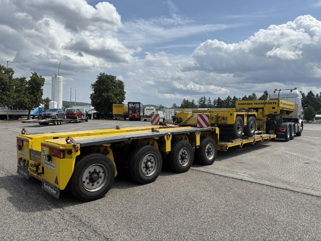 Goldhofer STHP-XLE 2+4 (6) | Baggerbrücke - Tiefbett - Semi-trailer low bed: gambar 3 Goldhofer STHP-XLE 2+4 (6) | Baggerbrücke - Tiefbett - Semi-trailer low bed: gambar 3