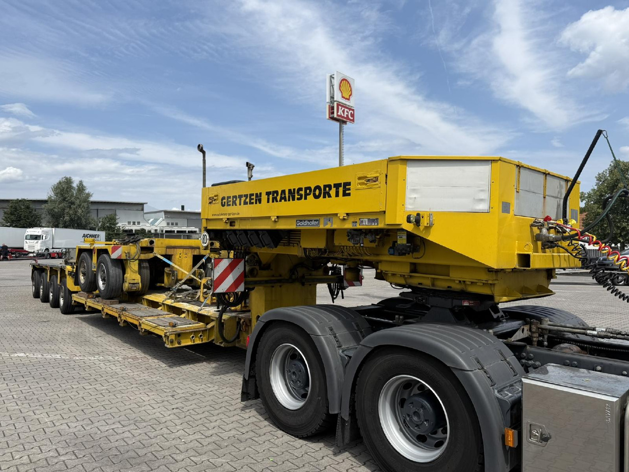 Goldhofer STHP-XLE 2+4 (6) | Baggerbrücke - Tiefbett - Semi-trailer low bed: gambar 5 Goldhofer STHP-XLE 2+4 (6) | Baggerbrücke - Tiefbett - Semi-trailer low bed: gambar 5