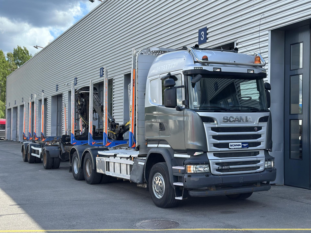 SCANIA R 450 CB6x4HHA - Truk sasis: gambar 1 SCANIA R 450 CB6x4HHA - Truk sasis: gambar 1