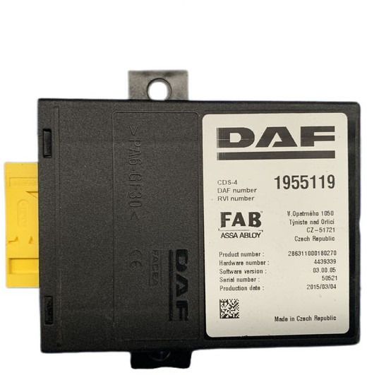 DAF 106 - ECU: gambar 1 DAF 106 - ECU: gambar 1