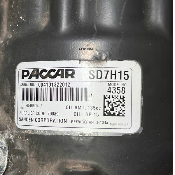 DAF 2020 - Kompresor AC: gambar 2 DAF 2020 - Kompresor AC: gambar 2