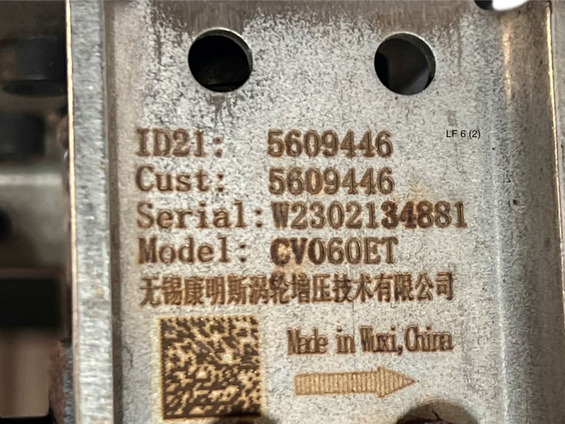 DAF Holset Cummins - Suku Cadang Mesin: gambar 3 DAF Holset Cummins - Suku Cadang Mesin: gambar 3