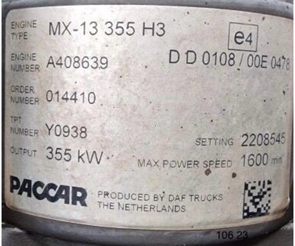 DAF - Mesin: gambar 5 DAF - Mesin: gambar 5