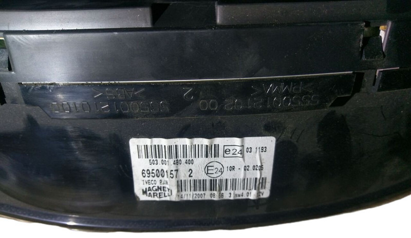 Iveco - Dasbor: gambar 2 Iveco - Dasbor: gambar 2