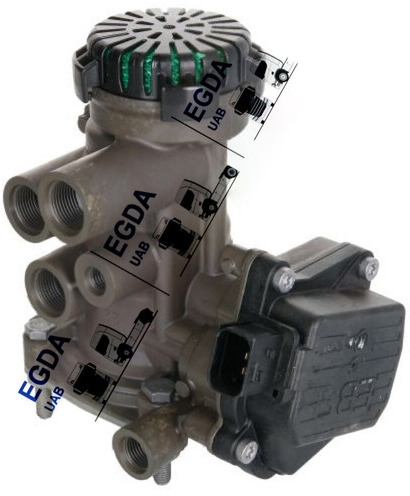 KNORR-BREMSE EBS 2022 - Katup: gambar 1 KNORR-BREMSE EBS 2022 - Katup: gambar 1