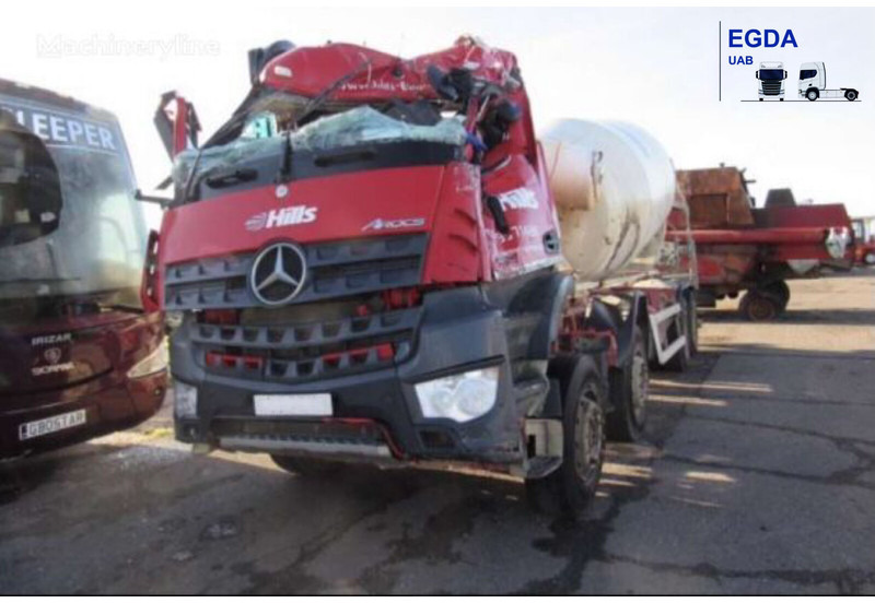 Mercedes-Benz Actros - Truk pengaduk beton: gambar 1 Mercedes-Benz Actros - Truk pengaduk beton: gambar 1