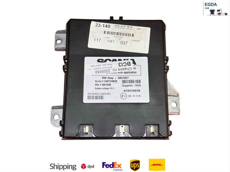 Scania BCI3 - ECU: gambar 1 Scania BCI3 - ECU: gambar 1