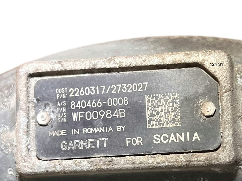 Scania Garrett - Turbo: gambar 3 Scania Garrett - Turbo: gambar 3