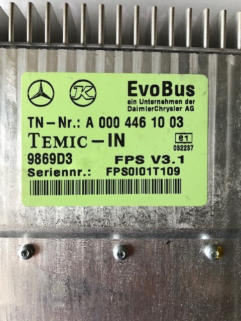 MERCEDES-BENZ Temic - ECU untuk Bus kota: gambar 1 MERCEDES-BENZ Temic - ECU untuk Bus kota: gambar 1