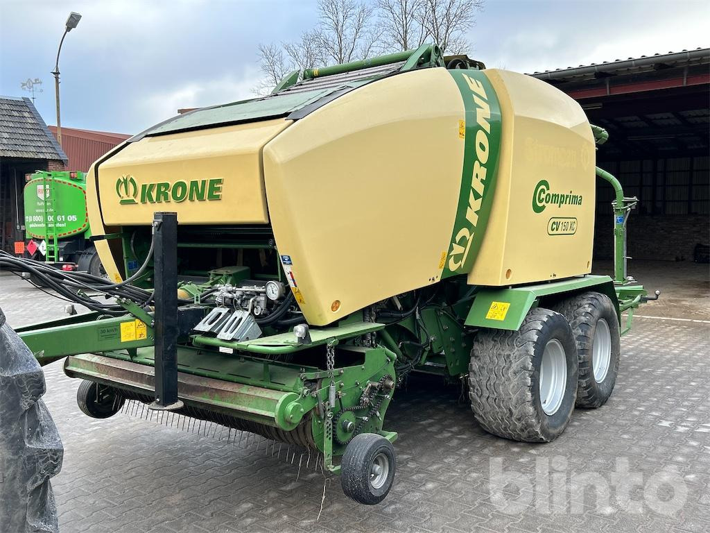 2011 Krone Comprima CV 150 XC - Baler bulat, Pembungkus bale: gambar 4 2011 Krone Comprima CV 150 XC - Baler bulat, Pembungkus bale: gambar 4