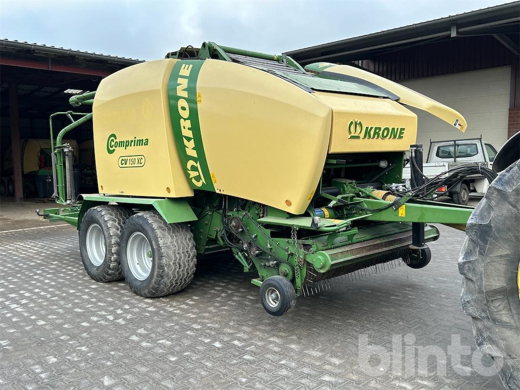 2011 Krone Comprima CV 150 XC - Baler bulat, Pembungkus bale: gambar 3 2011 Krone Comprima CV 150 XC - Baler bulat, Pembungkus bale: gambar 3