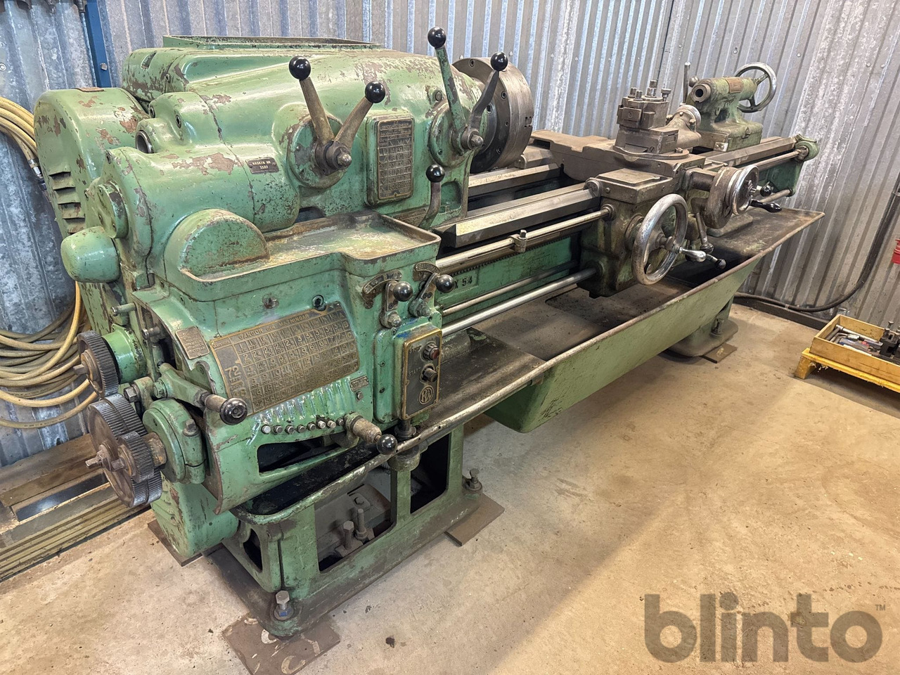 Americano Pratt&Whitney 14X54 - Mesin bubut logam: gambar 1 Americano Pratt&Whitney 14X54 - Mesin bubut logam: gambar 1