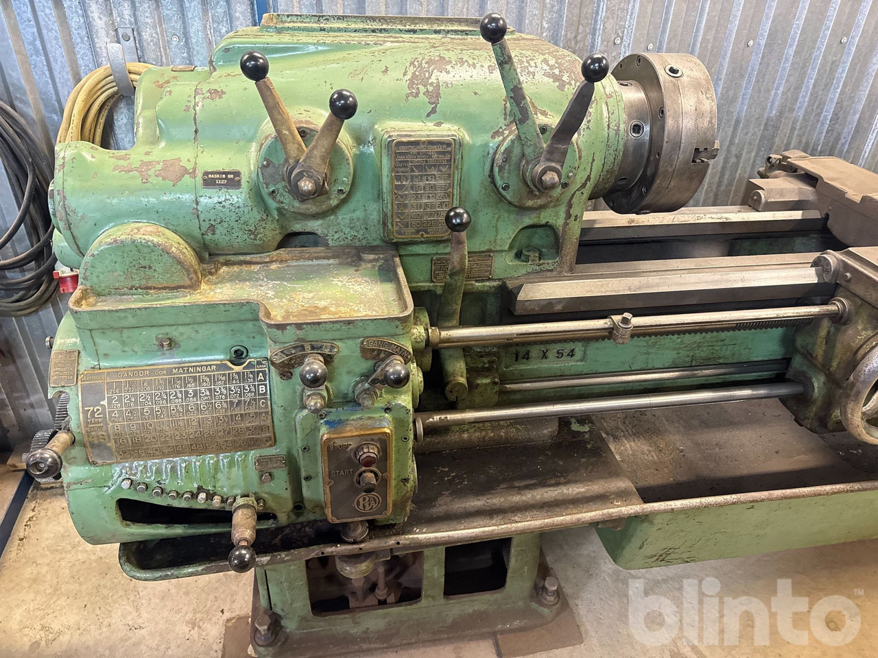 Americano Pratt&Whitney 14X54 - Mesin bubut logam: gambar 2 Americano Pratt&Whitney 14X54 - Mesin bubut logam: gambar 2