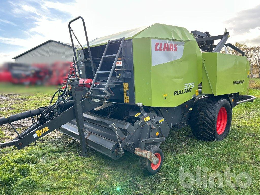 Claas Rollant 375 Uniwrap - Baler bulat: gambar 1 Claas Rollant 375 Uniwrap - Baler bulat: gambar 1