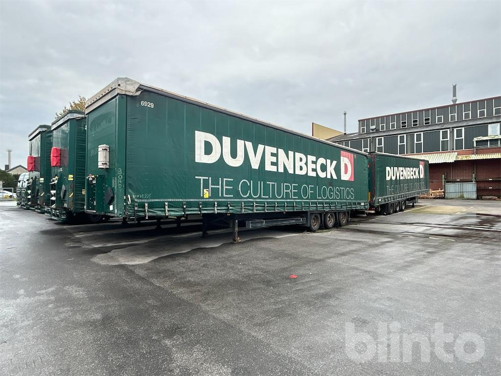 Krone SD / Schmitz Cargobull - Semi-trailer dengan terpal samping: gambar 1 Krone SD / Schmitz Cargobull - Semi-trailer dengan terpal samping: gambar 1