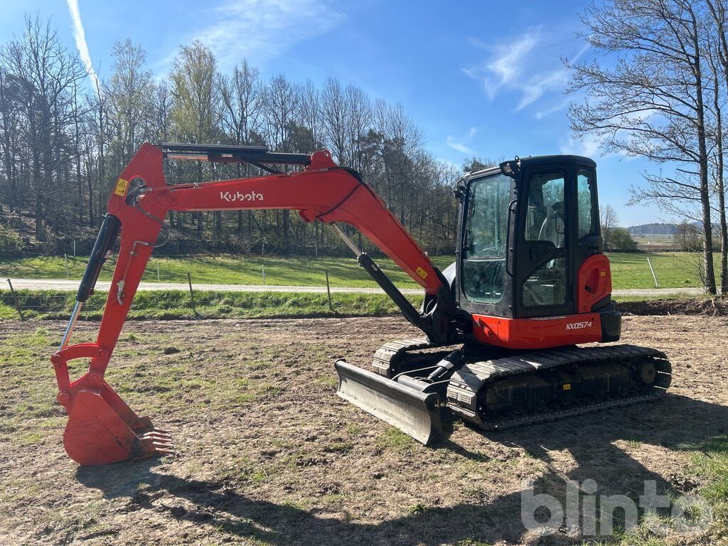 Kubota KX057-4 - Ekskavator perayap: gambar 1 Kubota KX057-4 - Ekskavator perayap: gambar 1
