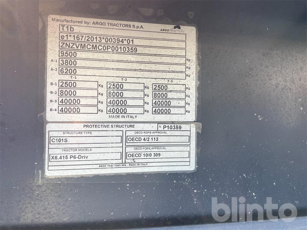 Traktor McCormick X6.415 (Bj. 2022, EZ 2024): gambar 6