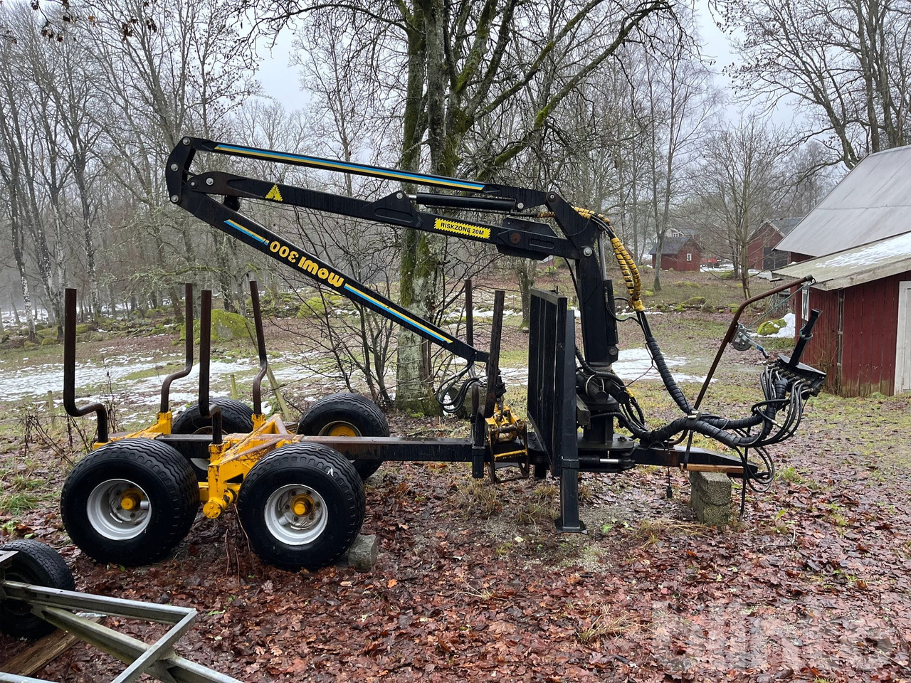 Moheda 9 ton - Trailer kehutanan: gambar 4 Moheda 9 ton - Trailer kehutanan: gambar 4