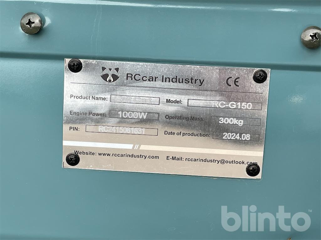 RC-G150 (2024) - Kereta golf: gambar 5 RC-G150 (2024) - Kereta golf: gambar 5