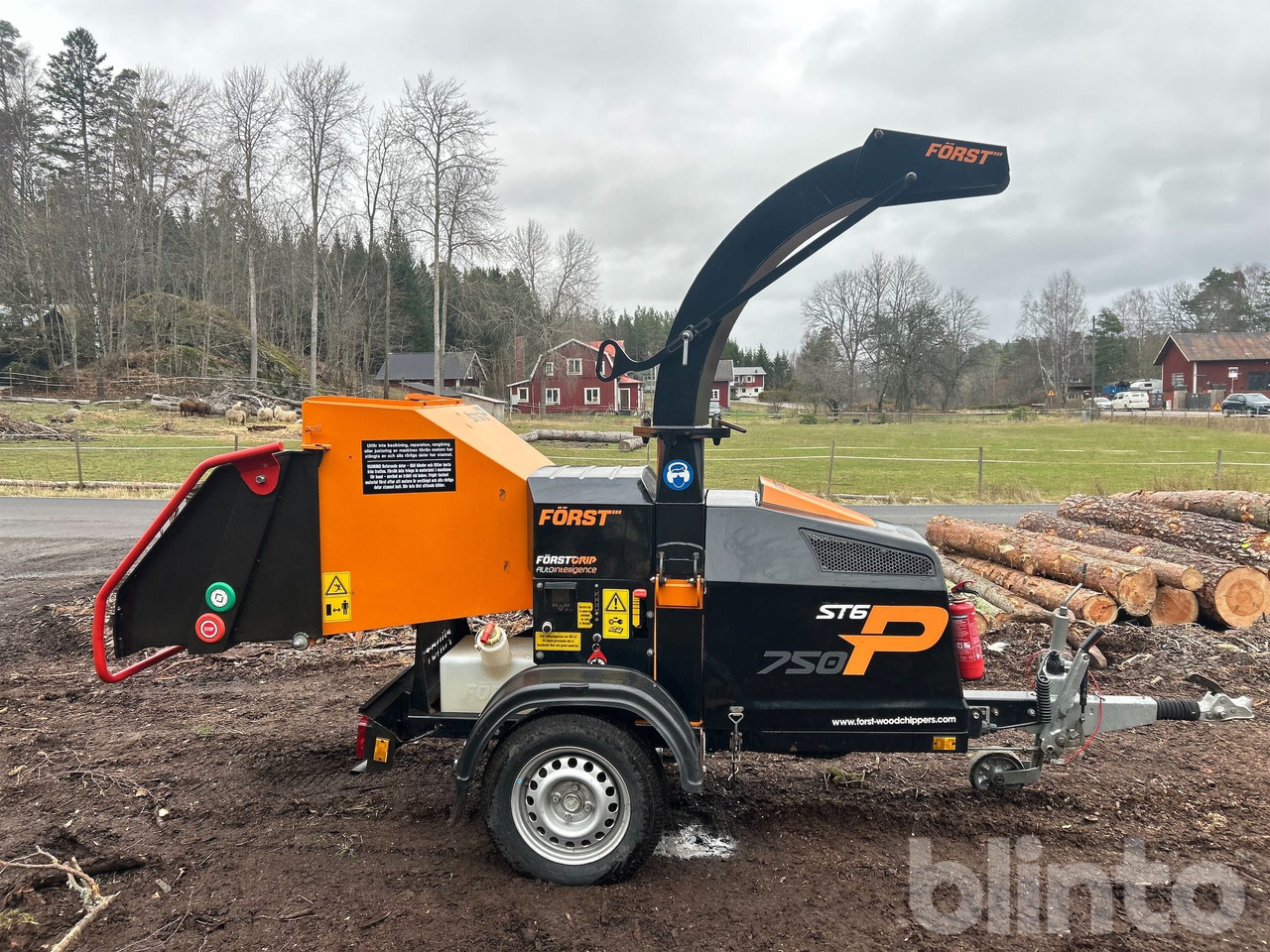 REDWOOD GLOBAL FÖRST ST6P 750 - Pemotong kayu: gambar 4 REDWOOD GLOBAL FÖRST ST6P 750 - Pemotong kayu: gambar 4