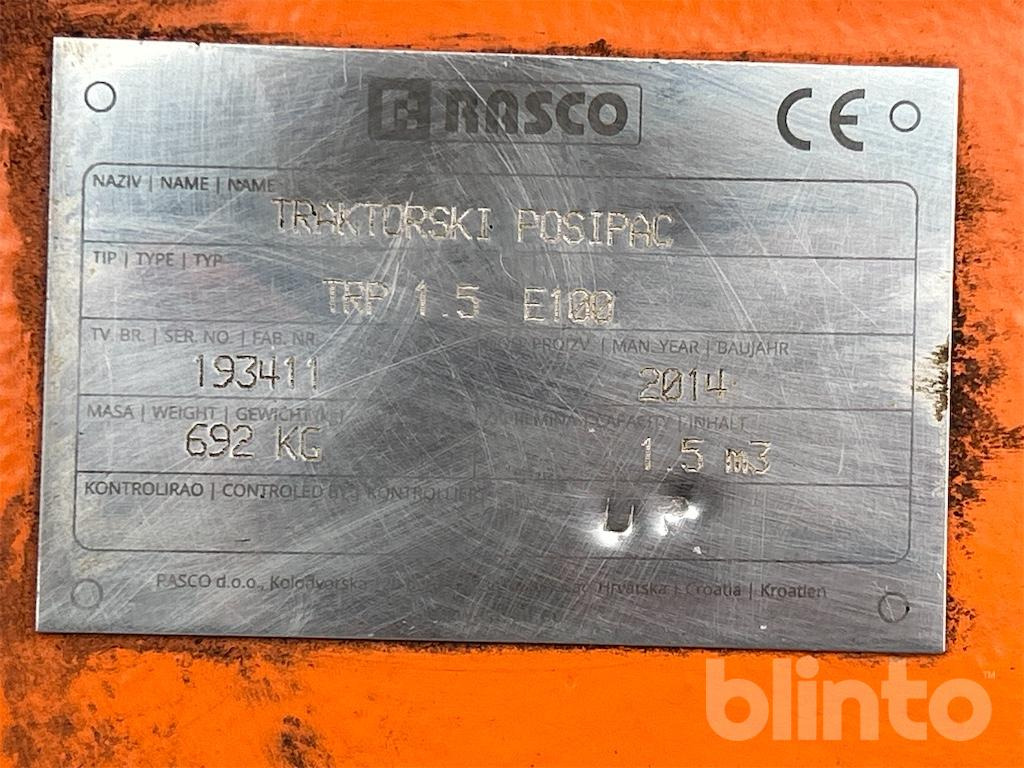 Rasco TRP1.5 E100 (2014) - Penyebar pasir/ Garam: gambar 5 Rasco TRP1.5 E100 (2014) - Penyebar pasir/ Garam: gambar 5