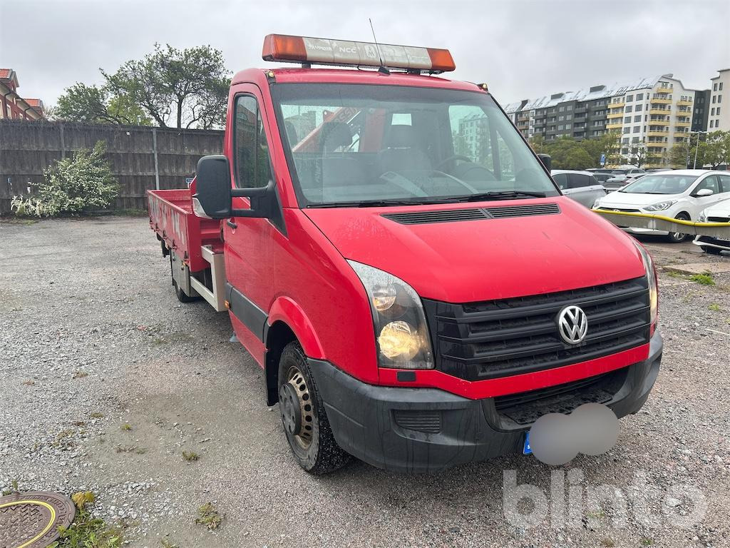 Volkswagen Crafter 50 flakbil med kran - Truk: gambar 3 Volkswagen Crafter 50 flakbil med kran - Truk: gambar 3