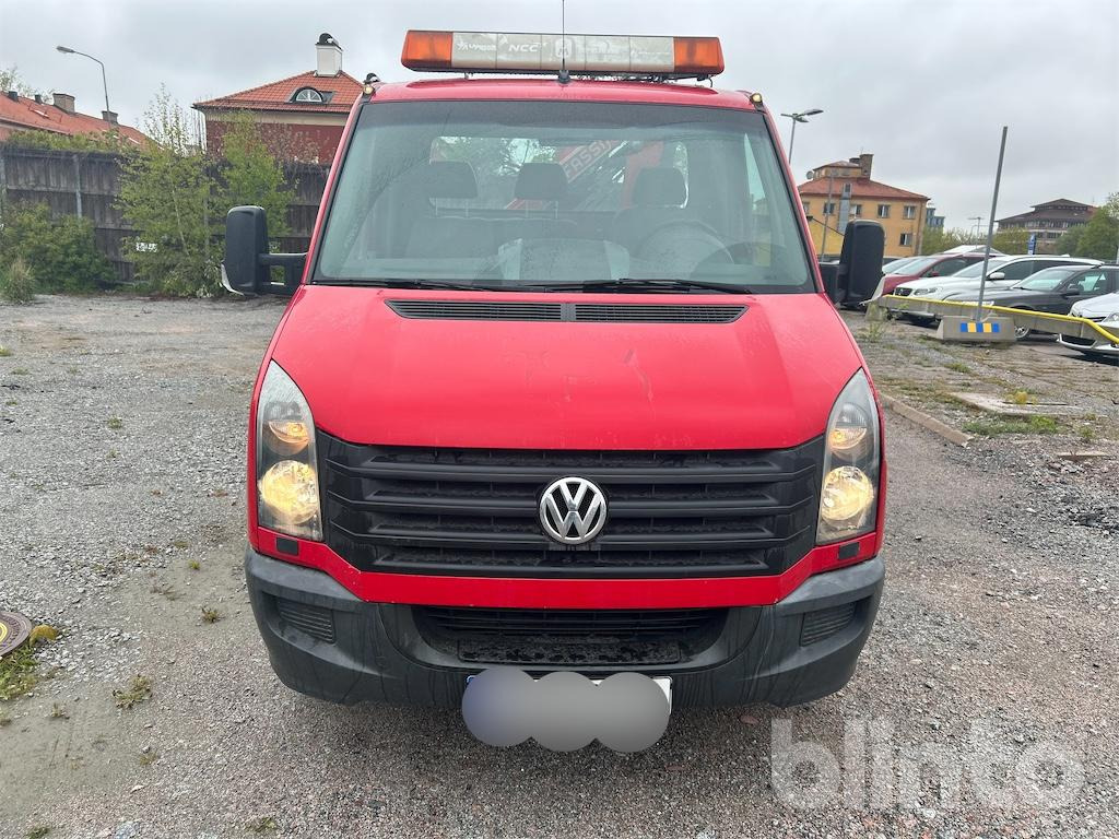 Volkswagen Crafter 50 flakbil med kran - Truk: gambar 2 Volkswagen Crafter 50 flakbil med kran - Truk: gambar 2