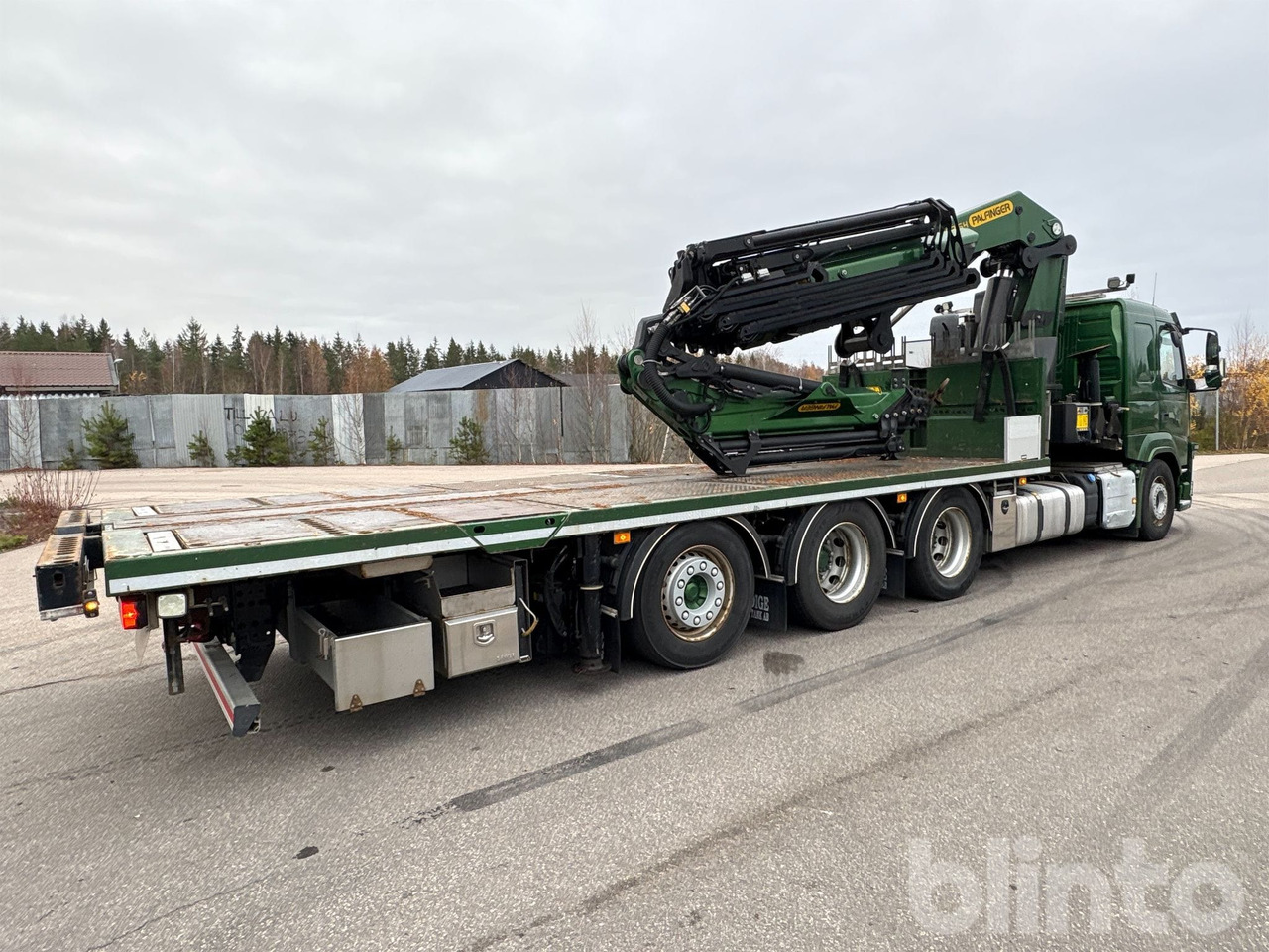 VOLVO FM 460 8x4 Tridem - Truk flatbed, Truk derek: gambar 5 VOLVO FM 460 8x4 Tridem - Truk flatbed, Truk derek: gambar 5