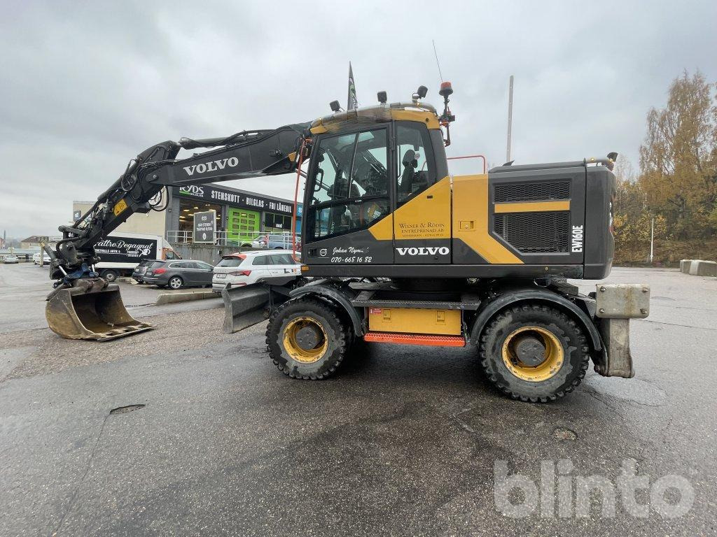 Volvo EW 160E - Ekskavator roda: gambar 1 Volvo EW 160E - Ekskavator roda: gambar 1