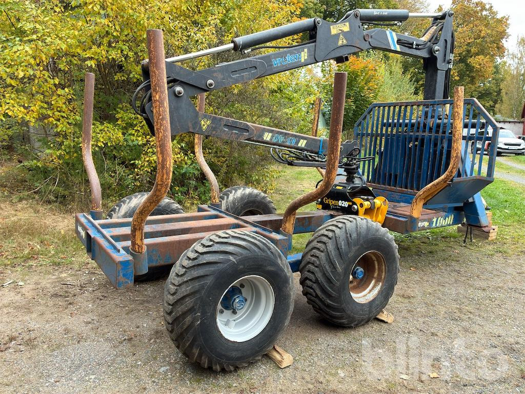 Vreten 1000 65-40 - Trailer kehutanan: gambar 5 Vreten 1000 65-40 - Trailer kehutanan: gambar 5