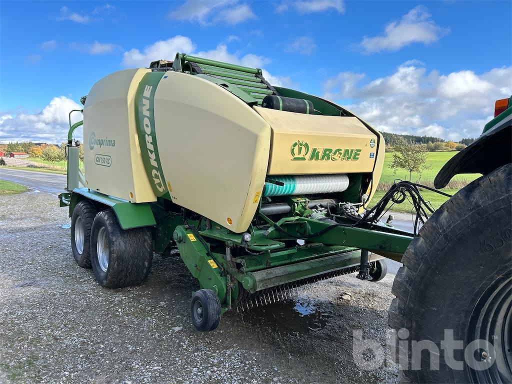 / Wickelkombination Krone Comprima CV 150 XC (2008) - Baler bulat, Pembungkus bale: gambar 2 / Wickelkombination Krone Comprima CV 150 XC (2008) - Baler bulat, Pembungkus bale: gambar 2