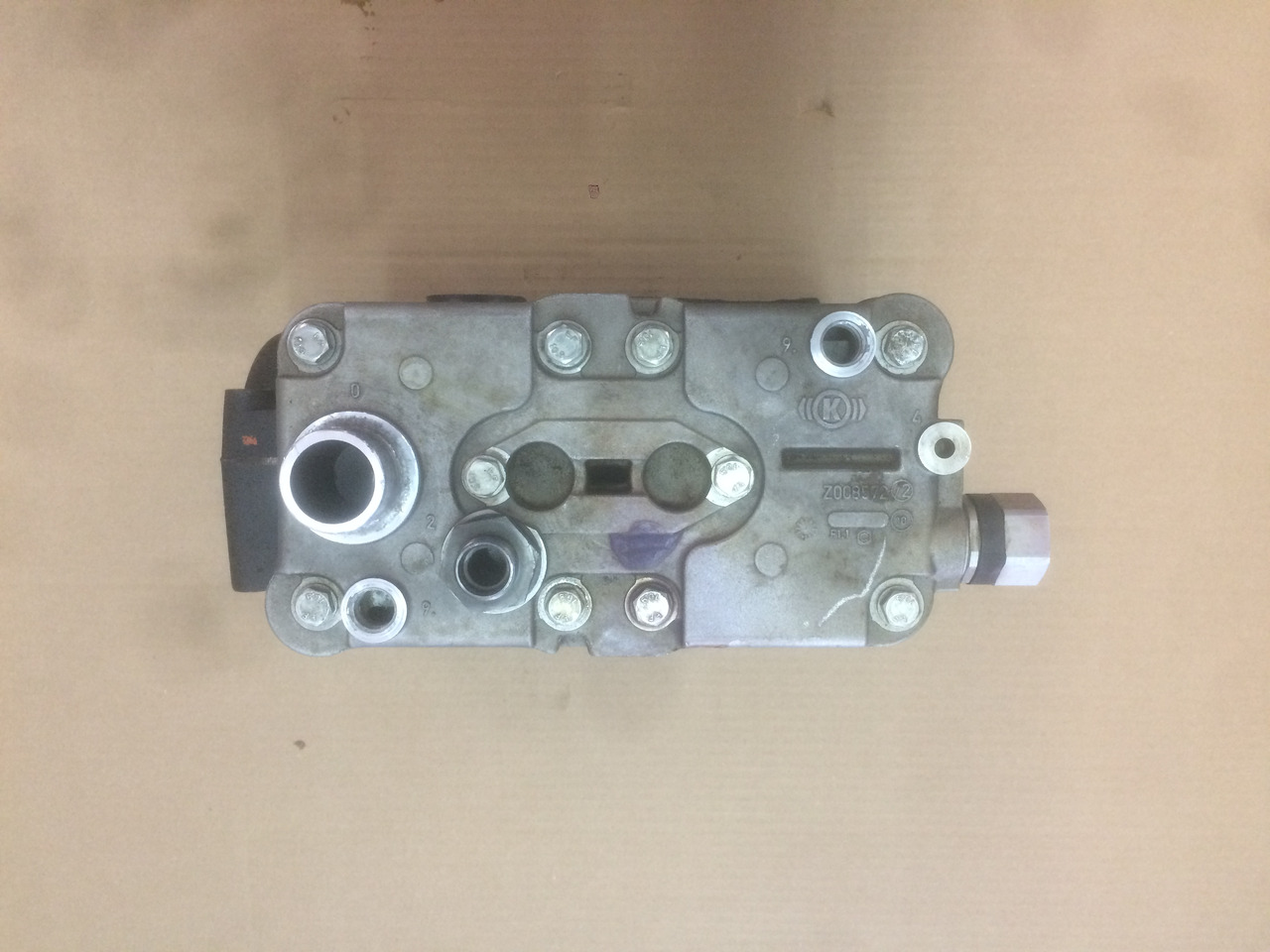 COMPRESSORE ARIA BICILINDRICO SENZA PRESA DI FORZA MAN / KNORR - Kompresor udara: gambar 5 COMPRESSORE ARIA BICILINDRICO SENZA PRESA DI FORZA MAN / KNORR - Kompresor udara: gambar 5