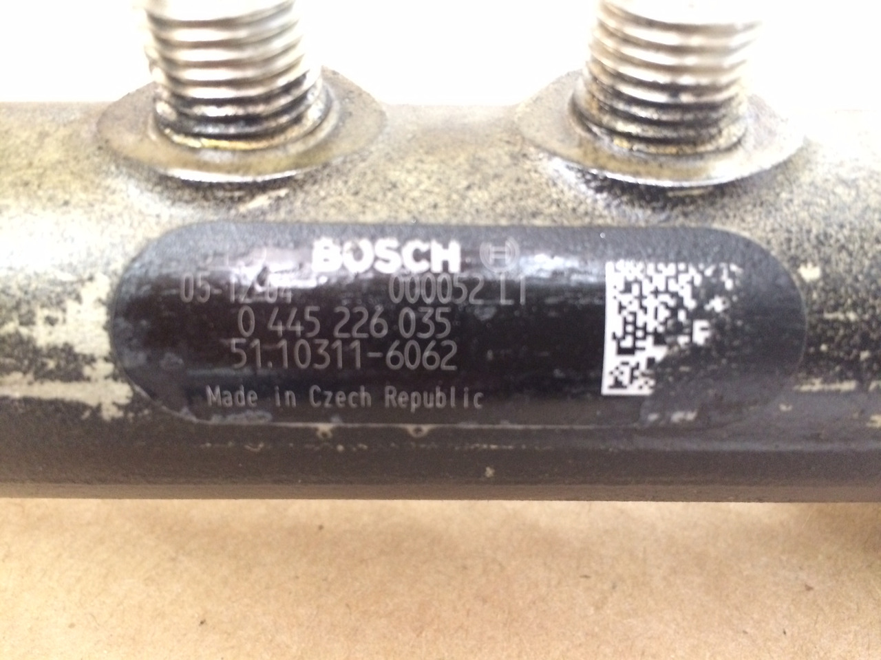 Sistem bahan bakar TUBO PRESSIONE COMMON RAIL MAN 51103116062: gambar 6