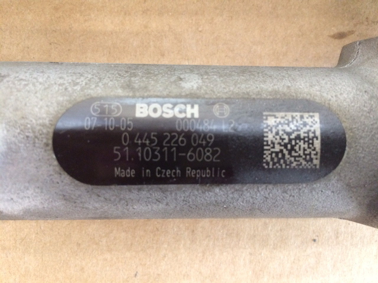 TUBO PRESSIONE COMMON RAIL MAN 51103116082 - Sistem bahan bakar: gambar 5 TUBO PRESSIONE COMMON RAIL MAN 51103116082 - Sistem bahan bakar: gambar 5