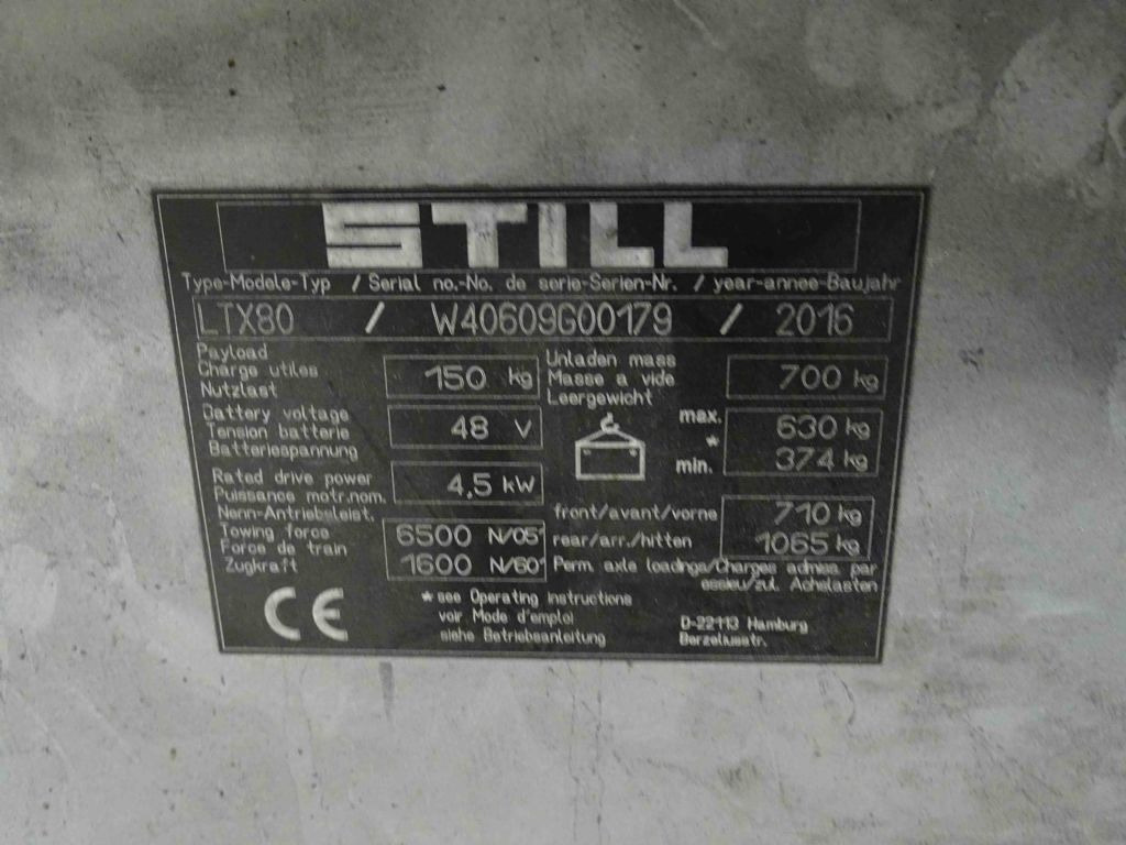 Still LTX80 - Peralatan lainnya: gambar 5 Still LTX80 - Peralatan lainnya: gambar 5