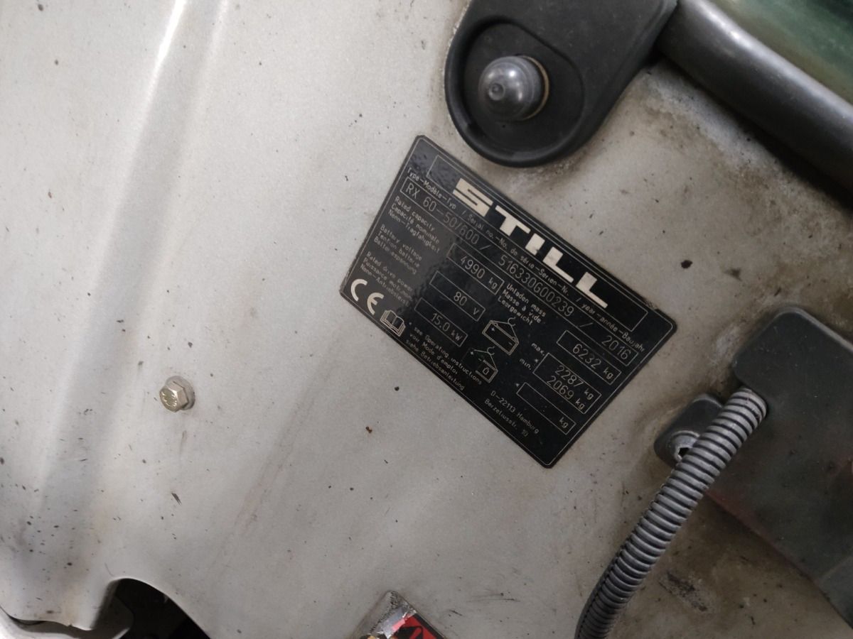 STILL RX60-50/600 - Forklift listrik: gambar 5 STILL RX60-50/600 - Forklift listrik: gambar 5