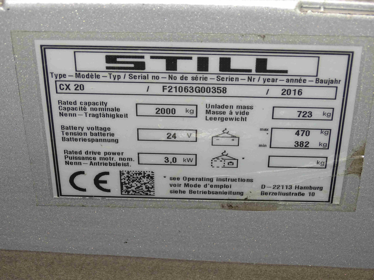 Still CX20IGONEO/2400MM - Pengambil pesanan: gambar 5 Still CX20IGONEO/2400MM - Pengambil pesanan: gambar 5